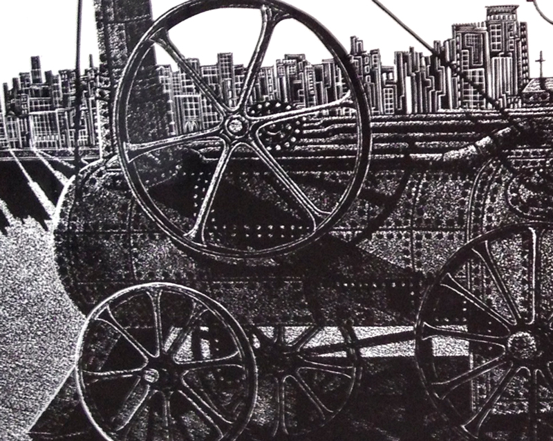 Linogravure... comment c'est fait ? Bogdan